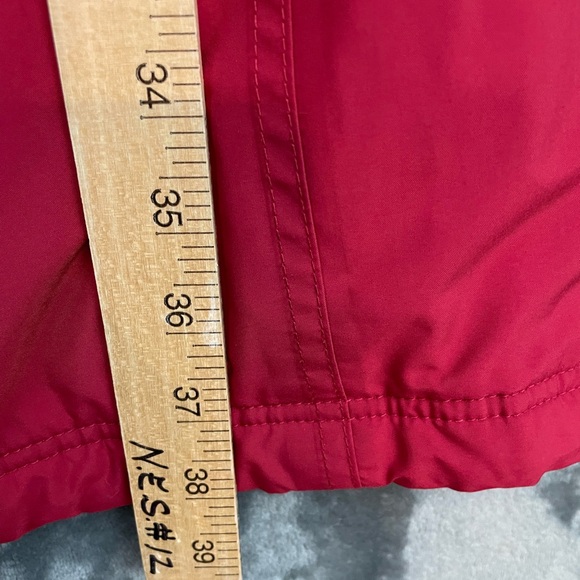 Ll bean red coat with hood size M - Picture 6 of 15